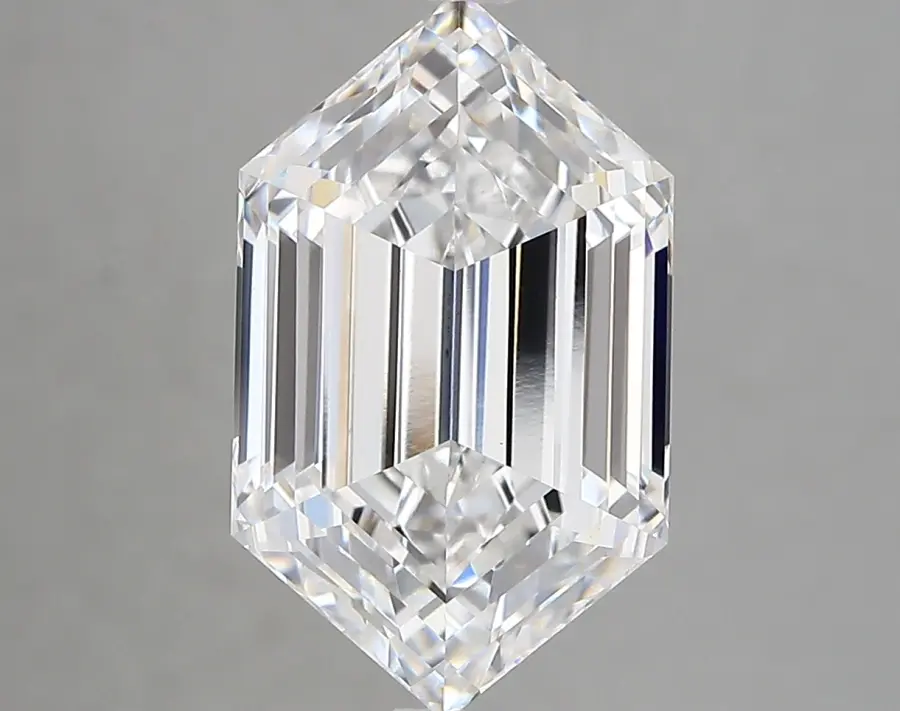 5.05ct D VVS2 Long Hexagon (IGI)