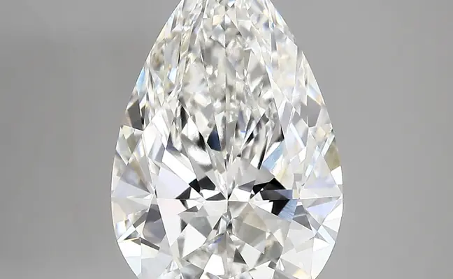 5.05ct F VVS2 Pear (IGI)