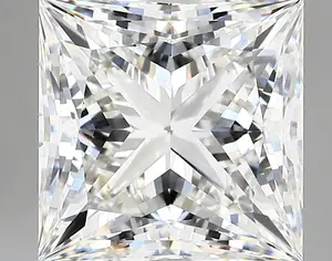 5.04ct F VS1 Princess (IGI)