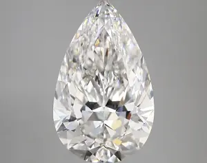 5.04ct F VS1 Pear (GIA)