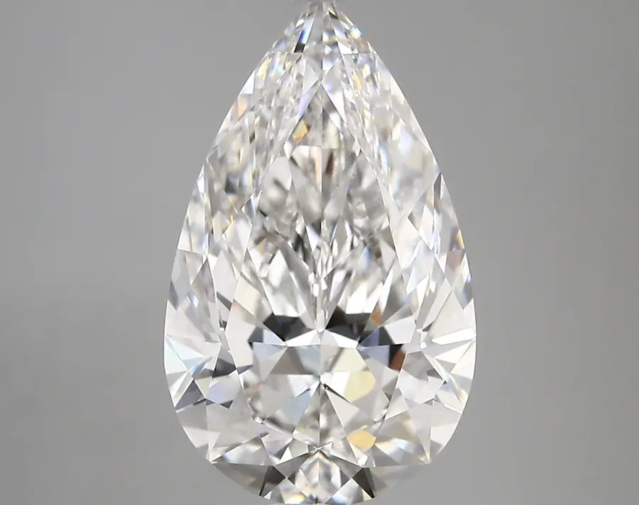 5.04ct F VS1 Pear (GIA)