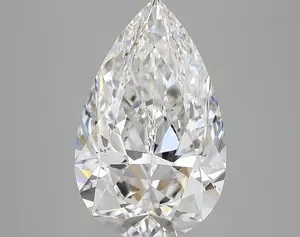 5.03ct E VVS2 Pear (IGI)