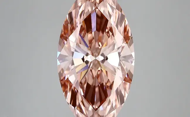 5.02ct FANCY VIVID  PINK VS1 Marquise (IGI)