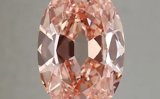 5.02ct FANCY VIVID  PINK VS2 Oval Old Miner (IGI)