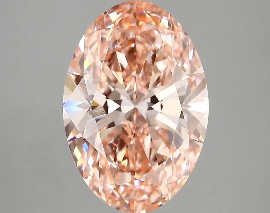 5.02ct FANCY VIVID  PINK VVS2 Oval (IGI)