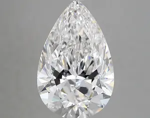 5.01ct D VVS2 Pear (IGI)