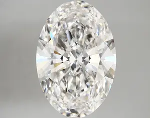 5.01ct F SI1 Oval (IGI)