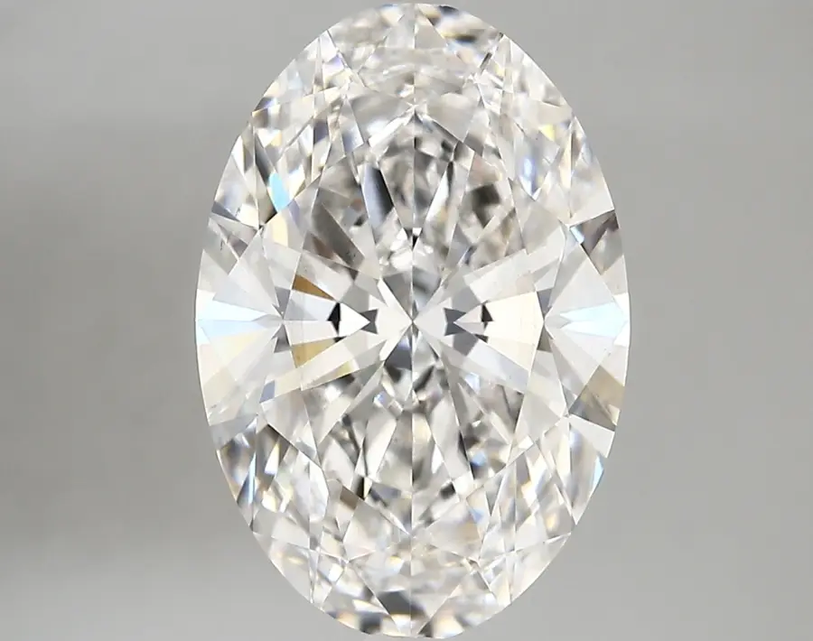 5.01ct F SI1 Oval (IGI)