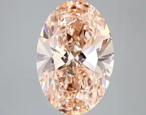 5.01ct FANCY INTENSE  PINK VVS2 Oval (IGI)