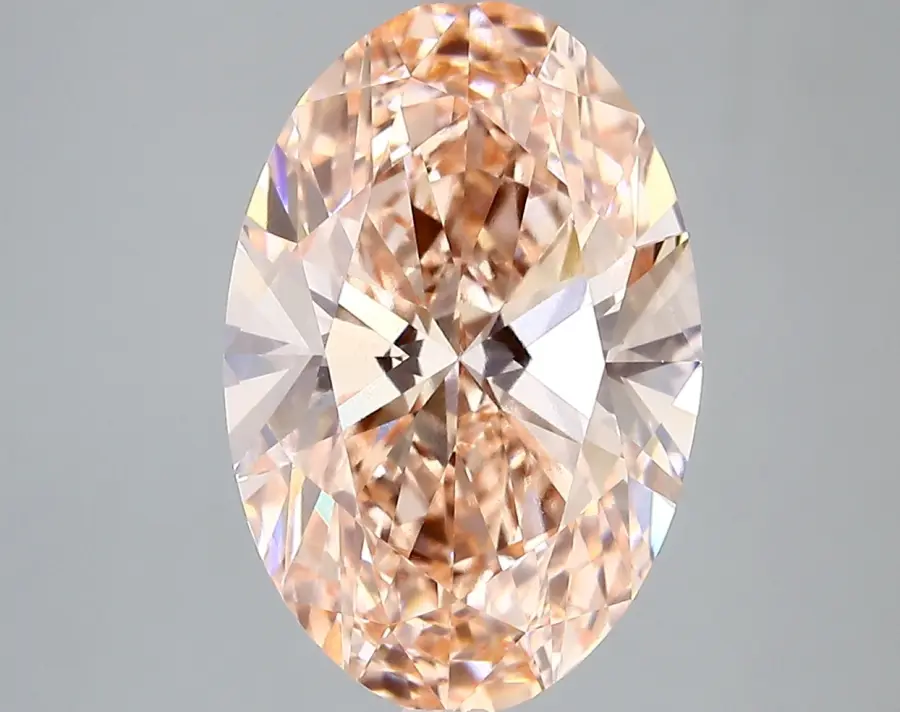 5.01ct FANCY INTENSE  PINK VVS2 Oval (IGI)