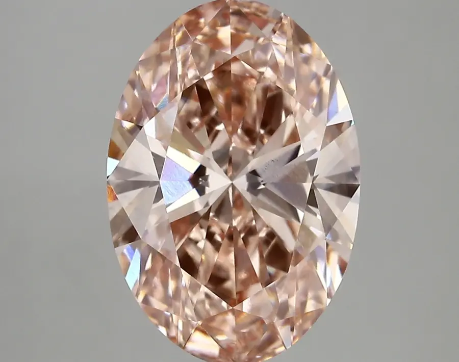 5.00ct FANCY INTENSE  PINK VS1 Oval (IGI)