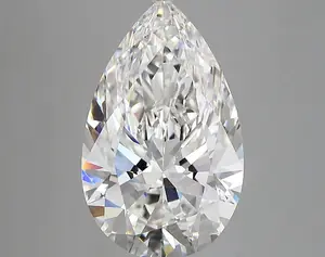 4.93ct E VVS2 Pear (IGI)