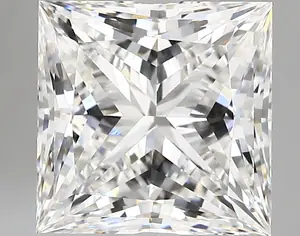 4.78ct F VVS2 Princess (IGI)