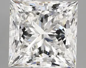 4.77ct E VVS2 Princess (IGI)