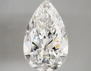 4.76ct F VVS2 Pear (IGI)
