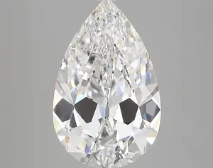 4.70ct D VS1 Pear (IGI)