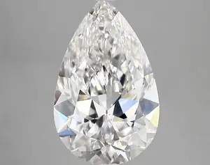 4.69ct F VS1 Pear (IGI)