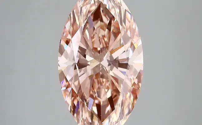 4.69ct FANCY VIVID  PINK VS1 Marquise (IGI)