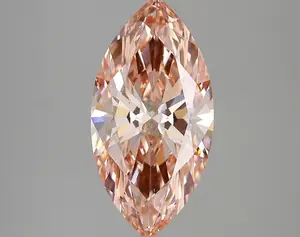 4.68ct FANCY INTENSE  PINK VS2 Marquise (IGI)