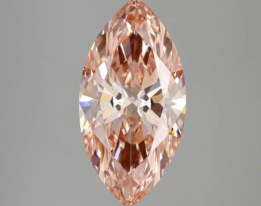 4.68ct FANCY INTENSE  PINK VS2 Marquise (IGI)