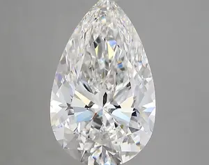 4.67ct F VS1 Pear (IGI)