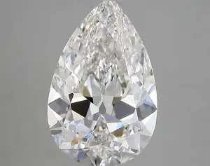4.66ct E VVS2 Pear (IGI)