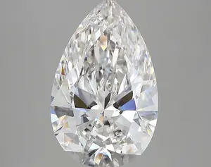 4.66ct F VS1 Pear (IGI)