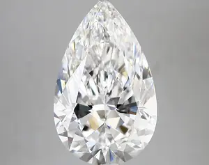 4.65ct D VVS2 Pear (IGI)