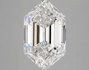 4.65ct D VVS2 Long Hexagon (IGI)