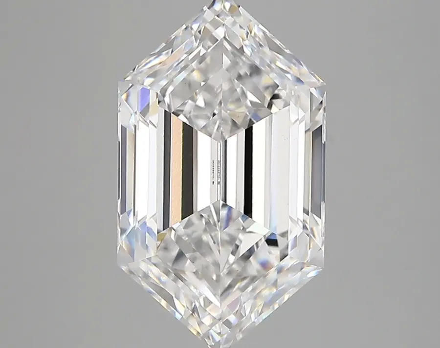 4.65ct D VVS2 Long Hexagon (IGI)