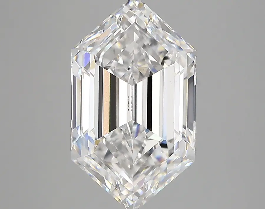 4.65ct D VVS2 Long Hexagon (IGI)