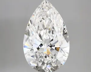 4.64ct F VVS2 Pear (IGI)