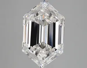 4.64ct D VS1 Long Hexagon (IGI)