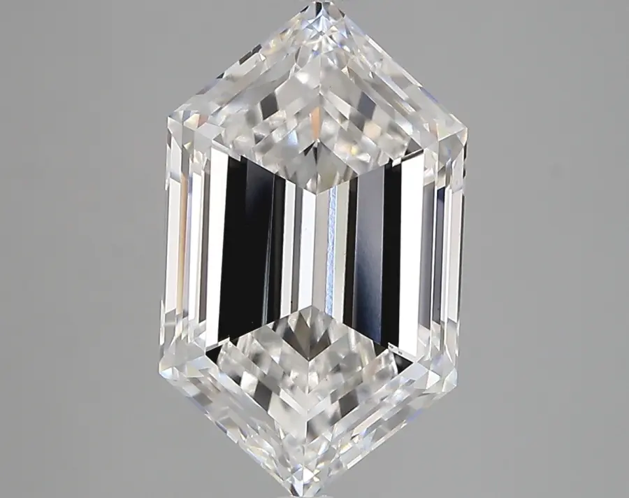4.64ct D VS1 Long Hexagon (IGI)
