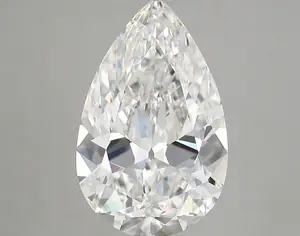 4.61ct E VVS1 Pear (IGI)
