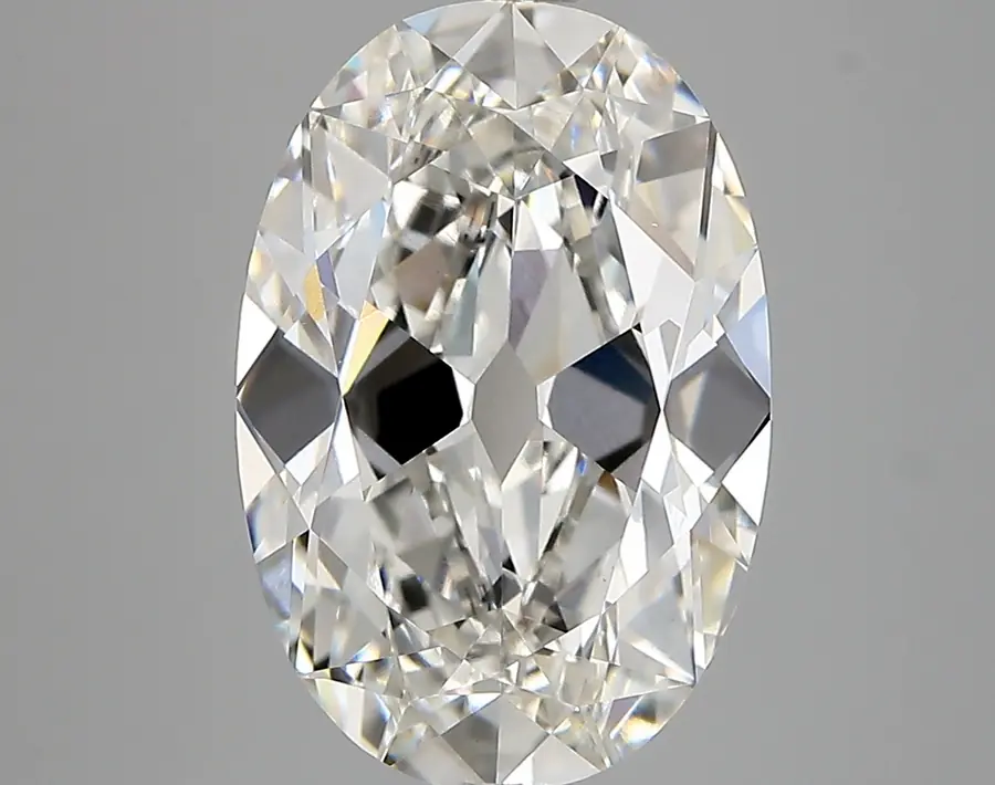 4.60ct F VVS2 Oval Old Miner (IGI)