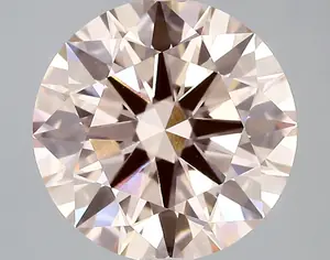 4.58ct FANCY  PINK VVS2 Round (IGI)