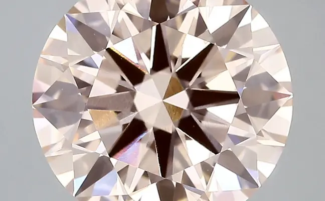 4.58ct FANCY  PINK VVS2 Round (IGI)