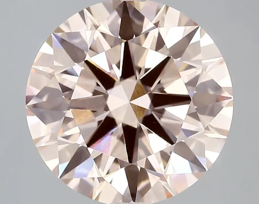 4.58ct FANCY  PINK VVS2 Round (IGI)