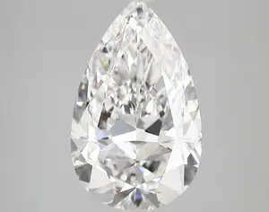 4.57ct E VVS1 Pear (IGI)