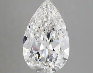 4.56ct E VVS2 Pear (IGI)