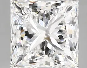 4.53ct E VVS2 Princess (IGI)