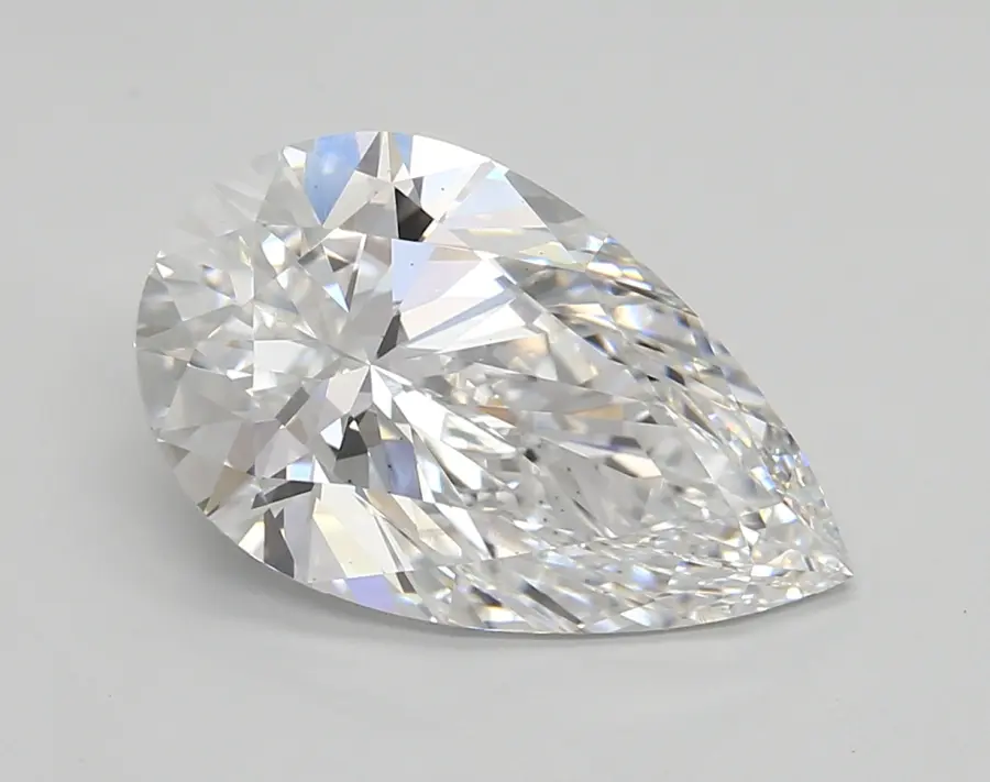 4.52ct D VS2 Pear (IGI)