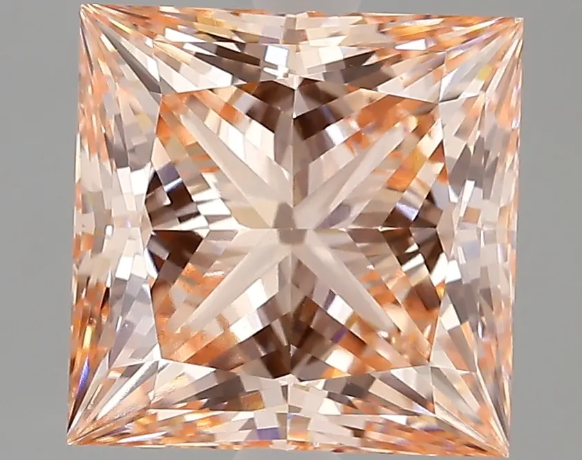 4.49ct FANCY INTENSE  PINK VVS2 Princess (IGI)