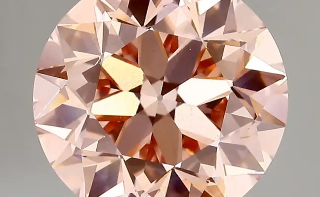 4.48ct FANCY VIVID  PINK VS1 Round (IGI)