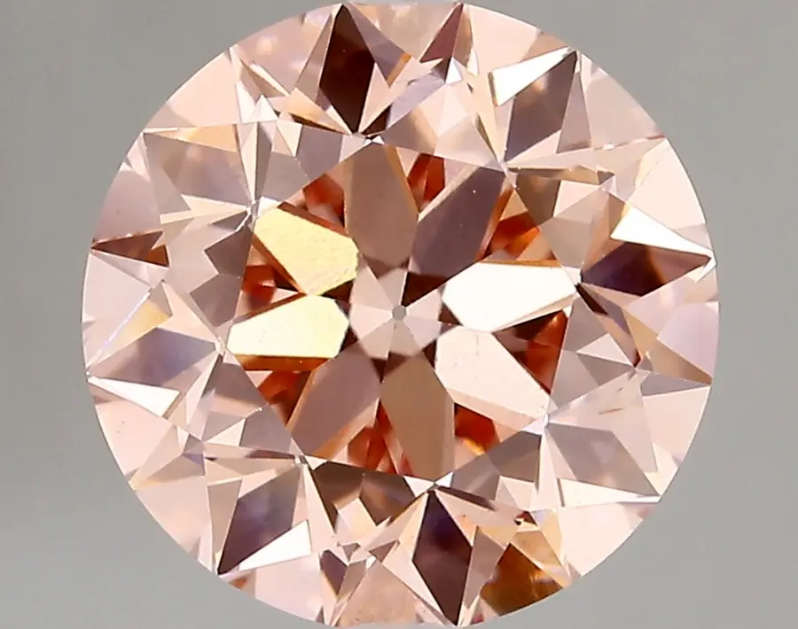 4.48ct FANCY VIVID  PINK VS1 Round (IGI)