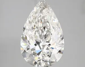 4.46ct F VVS2 Pear (IGI)