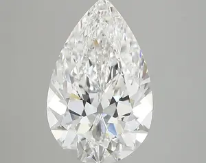 4.45ct D VVS2 Pear (IGI)