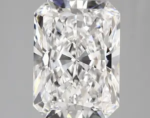 4.45ct D VVS2 Radiant (IGI)