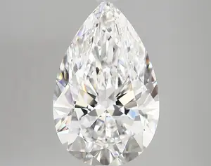 4.44ct E VVS2 Pear (IGI)